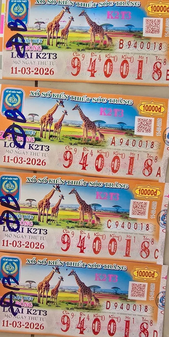 Xổ số miền Nam ng&agrave;y 12 - 3: 11 V&eacute; tr&uacute;ng giải độc đắc được c&ocirc;ng bố - Ảnh 2.