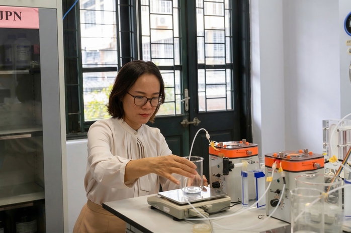 NHỮNG B&Oacute;NG HỒNG KIẾN TẠO TƯƠNG LAI (*): Người ti&ecirc;n phong trong lĩnh vực m&ocirc;i trường - Ảnh 1.