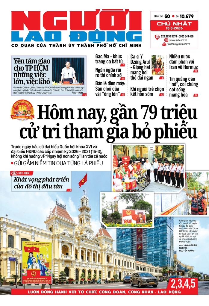 B&aacute;o in ng&agrave;y 15-3: Thời khắc quan trọng trong kỷ nguy&ecirc;n mới - Ảnh 1.