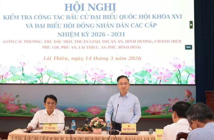 Đặng Minh Thông nhấn mạnh công tác bảo mật trong chuẩn bị bầu cử TPHCM 2026 - Ảnh 1.