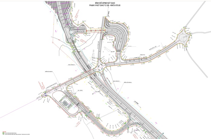 Nút giao hoành tráng cao tốc Cam Lộ - La Sơn hoàn thành vào năm 2026 - Ảnh 1.