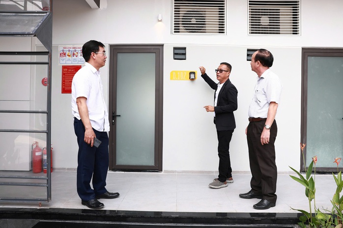 Khám phá ký túc xá hơn 26 tỷ đồng vừa được khánh thành của Trường ĐH Luật TPHCM - Ảnh 6.