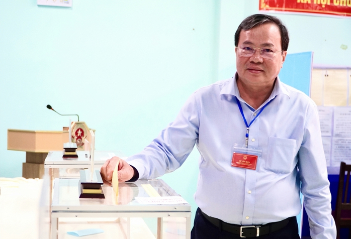 CLIP: Rộn r&agrave;ng ng&agrave;y bầu cử tại Cần Thơ, Vĩnh Long, An Giang, T&acirc;y Ninh - Ảnh 34.