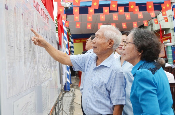 CLIP: Rộn r&agrave;ng ng&agrave;y bầu cử tại Cần Thơ, Vĩnh Long, An Giang, T&acirc;y Ninh - Ảnh 29.