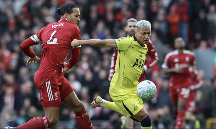 Richarlison ghi b&agrave;n ph&uacute;t 90, Tottenham chia điểm Liverpool tại Anfield - Ảnh 3.