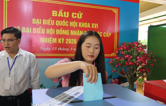 Cử tri xã đảo Thạnh An hào hứng tham gia bầu cử đại biểu Quốc hội năm 2026 - Ảnh 7. Cử tri xã đảo Thạnh An hào hứng tham gia bầu cử đại biểu Quốc hội năm 2026 - Ảnh 7.