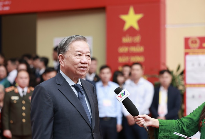 Tổng Bí thư Tô Lâm: Cuộc bầu cử thể hiện quyền tự do, quyền làm chủ của nhân dân một cách trực tiếp - Ảnh 2.