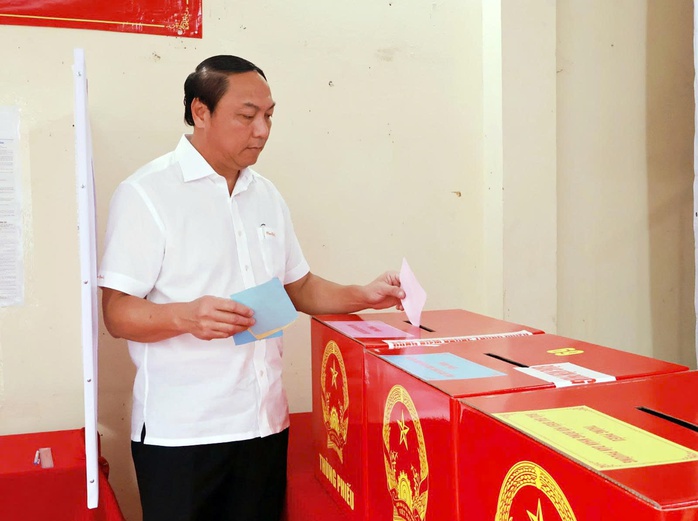 CLIP: Rộn r&agrave;ng ng&agrave;y bầu cử tại Cần Thơ, Vĩnh Long, An Giang, T&acirc;y Ninh - Ảnh 21.