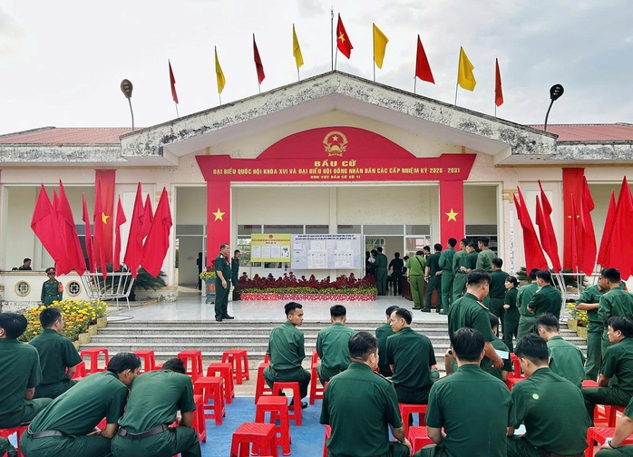 CLIP: Rộn r&agrave;ng ng&agrave;y bầu cử tại Cần Thơ, Vĩnh Long, An Giang, T&acirc;y Ninh - Ảnh 25.