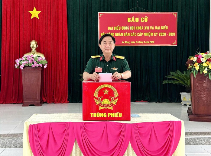 CLIP: Rộn r&agrave;ng ng&agrave;y bầu cử tại Cần Thơ, Vĩnh Long, An Giang, T&acirc;y Ninh - Ảnh 26.