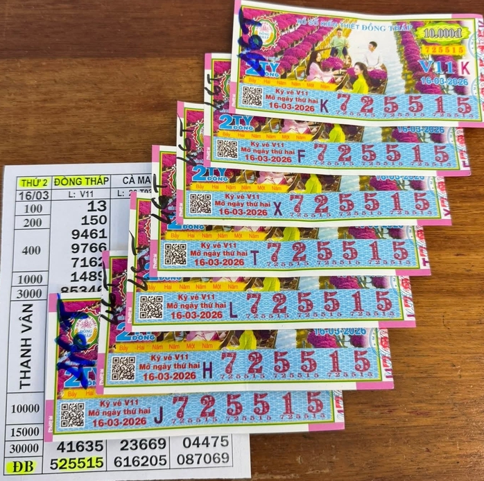 Kết quả xổ số miền Nam 17 - 3: Hai giải độc đắc được xác định tại TPHCM và An Giang - Ảnh 3. Kết quả xổ số miền Nam 17 - 3: Hai giải độc đắc được xác định tại TPHCM và An Giang - Ảnh 3.