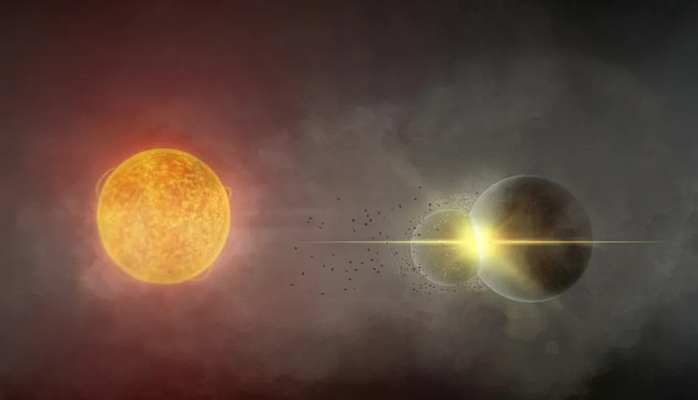 Điều xảy ra với Tr&aacute;i Đất 4,5 tỉ năm trước vừa lặp lại giữa trời? - Ảnh 1.