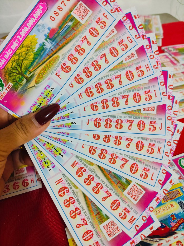 Kết quả xổ số miền Nam 17 - 3: Hai giải độc đắc được xác định tại TPHCM và An Giang - Ảnh 5. Kết quả xổ số miền Nam 17 - 3: Hai giải độc đắc được xác định tại TPHCM và An Giang - Ảnh 5.