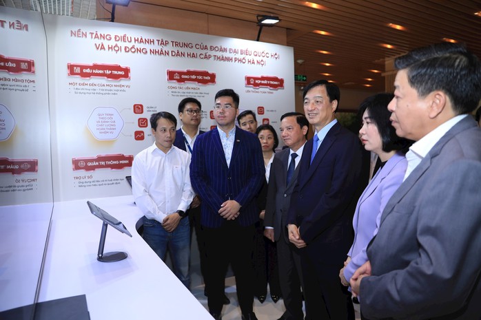 H&agrave; Nội khai trương nền tảng điều h&agrave;nh tập trung "Một điểm đến của mọi nhiệm vụ" - Ảnh 1.