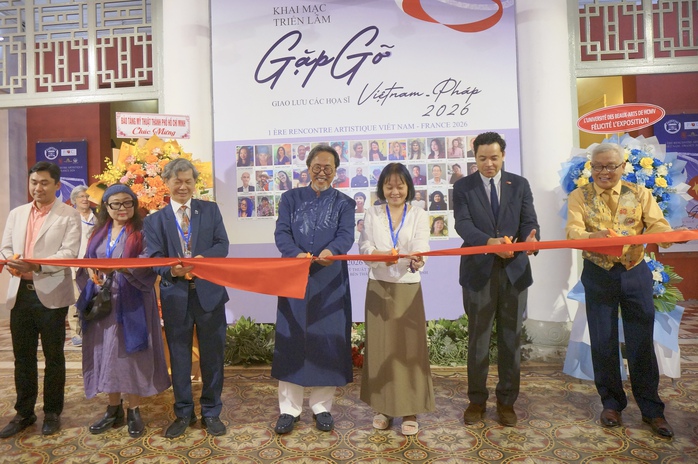 51 nghệ sĩ Việt - Ph&aacute;p hội tụ tại triển l&atilde;m "Gặp gỡ Việt - Ph&aacute;p 2026" - Ảnh 1.