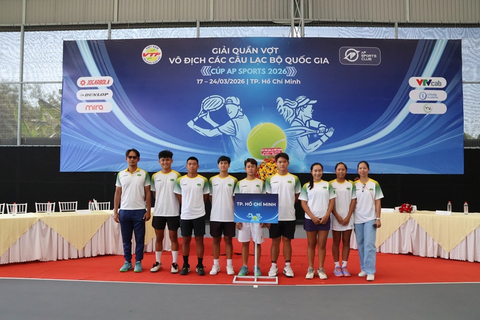 Gần 100 tay vợt tranh t&agrave;i tại Giải Quần vợt V&ocirc; địch c&aacute;c CLB Quốc gia &ndash; C&uacute;p AP Sports 2026 - Ảnh 2.