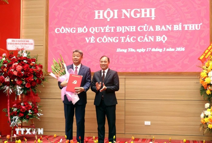 Hưng Y&ecirc;n c&oacute; t&acirc;n Ph&oacute; B&iacute; thư Tỉnh ủy - Ảnh 1.