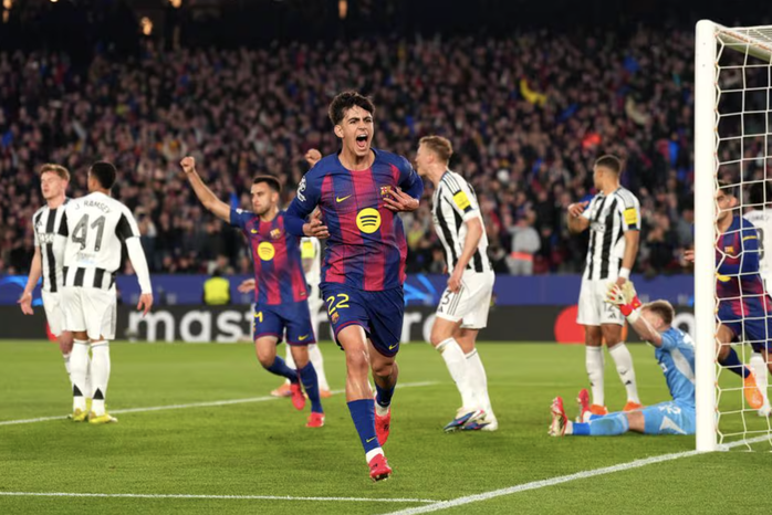 Barcelona thắng "hủy diệt" Newcastle, thẳng tiến tứ kết Champions League - Ảnh 3.