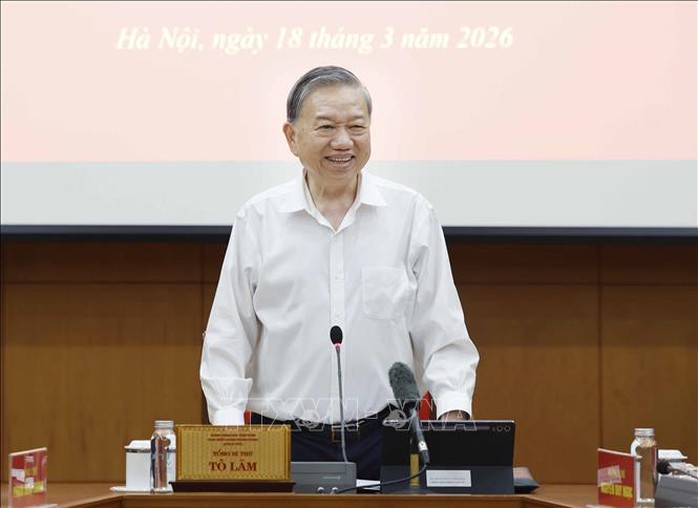 Tổng B&iacute; thư T&ocirc; L&acirc;m: Ph&aacute;t triển c&ocirc;ng nghệ chiến lược l&agrave; việc kh&ocirc;ng thể chậm trễ - Ảnh 2.