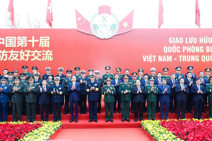 Bộ trưởng Phan Văn Giang đ&oacute;n Bộ trưởng Quốc ph&ograve;ng Trung Quốc Đổng Qu&acirc;n tại M&oacute;ng C&aacute;i - Ảnh 4.