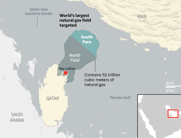 Chiến sự Trung Đ&ocirc;ng ng&agrave;y 19-3: Cơ sở hạ tầng dầu mỏ tr&uacute;ng đ&ograve;n, v&ugrave;ng Vịnh kh&ocirc;ng ngồi y&ecirc;n - Ảnh 1.