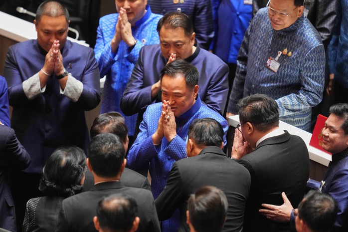 Ông Anutin Charnvirakul tiếp tục đắc cử Thủ tướng Thái Lan - Ảnh 1. Ông Anutin Charnvirakul tiếp tục đắc cử Thủ tướng Thái Lan - Ảnh 1.