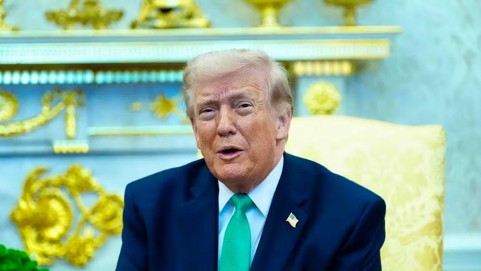 &Ocirc;ng Trump cảnh b&aacute;o &ldquo;đ&ograve;n đ&aacute;nh khổng lồ&rdquo; nếu Iran tiếp tục nhắm v&agrave;o năng lượng Qatar - Ảnh 1.