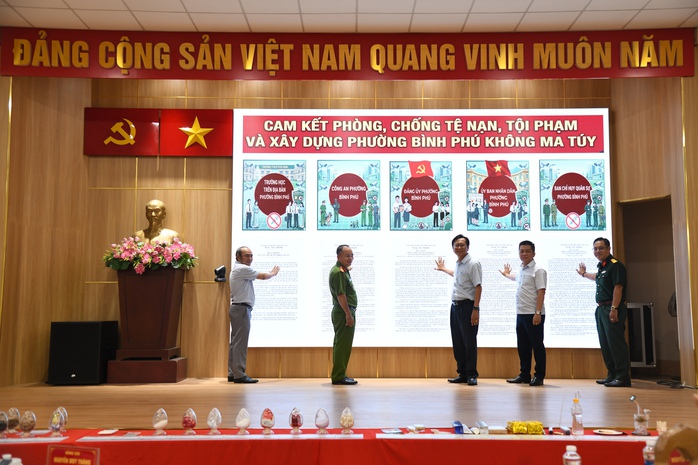 Phường B&igrave;nh Ph&uacute; phấn đấu l&agrave; phường kh&ocirc;ng ma t&uacute;y v&agrave;o cuối năm 2027 - Ảnh 3.