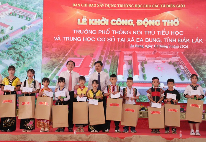 X&acirc;y trường mới cho học sinh v&ugrave;ng bi&ecirc;n - Ảnh 1.