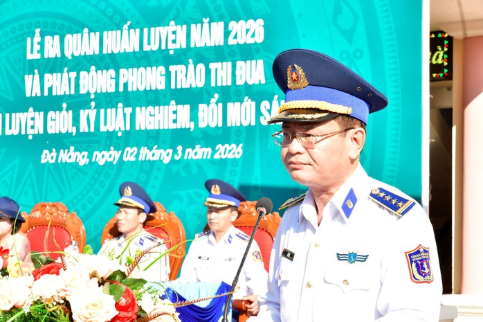 Bộ Tư lệnh Vùng Cảnh sát biển 2 ra quân huấn luyện năm 2026 - Ảnh 1. Bộ Tư lệnh Vùng Cảnh sát biển 2 ra quân huấn luyện năm 2026 - Ảnh 1.
