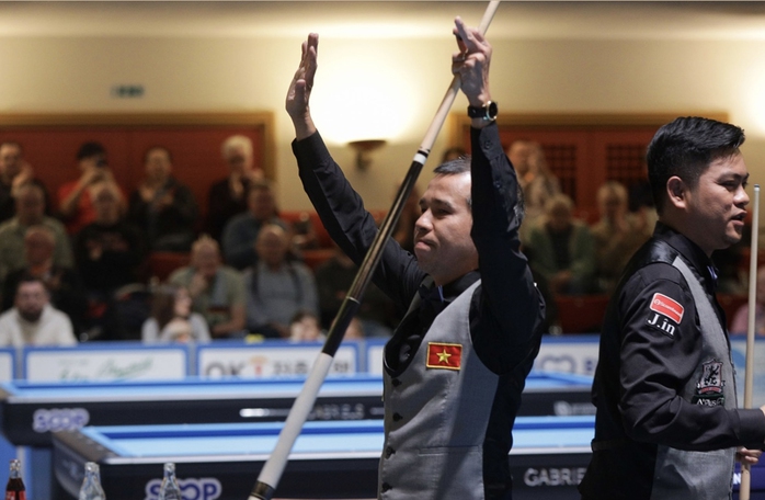 Billiards carom Việt Nam khẳng định thế và lực - Ảnh 1.