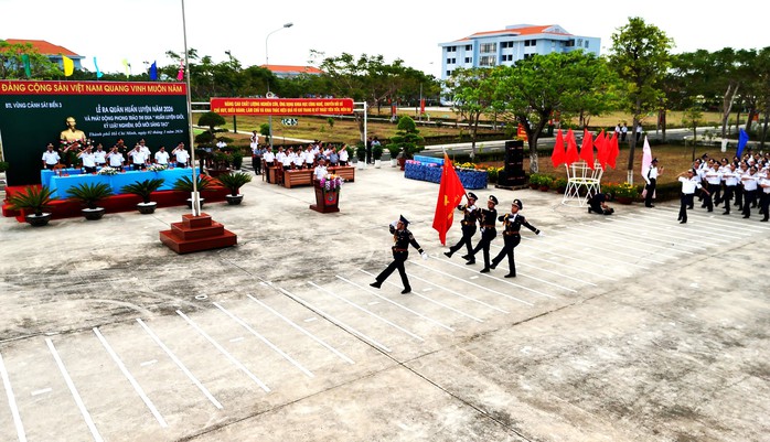 Bộ Tư lệnh V&ugrave;ng Cảnh s&aacute;t biển 3 ra qu&acirc;n huấn luyện năm 2026 - Ảnh 1.