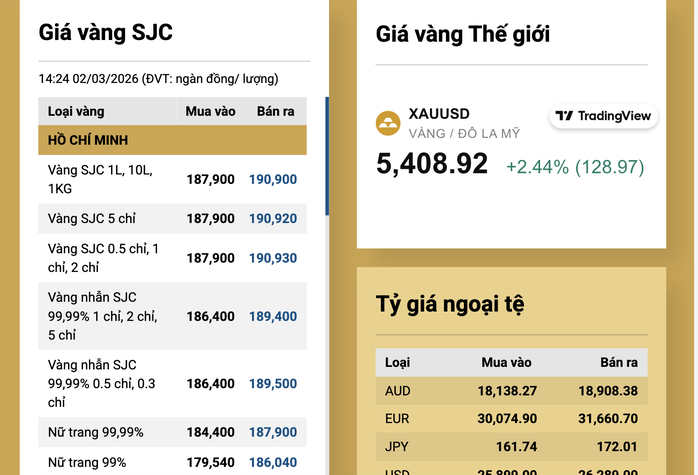Giá vàng vượt 190 triệu đồng / lượng: Tình hình kinh tế 2026 có gì đáng chú ý? - Ảnh 3. Giá vàng vượt 190 triệu đồng / lượng: Tình hình kinh tế 2026 có gì đáng chú ý? - Ảnh 3.