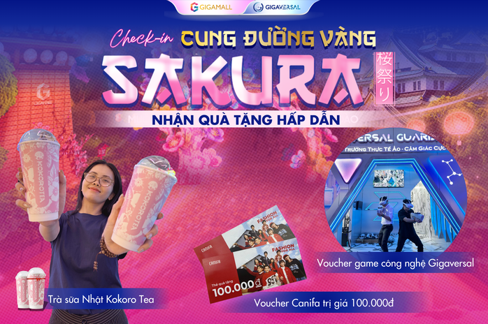 Ngắm sakura tại Lễ hội Hoa Anh đ&agrave;o Gigamall 2026 quy m&ocirc; bậc nhất TPHCM - mở cửa miễn ph&iacute; suốt 6 tuần - Ảnh 5.