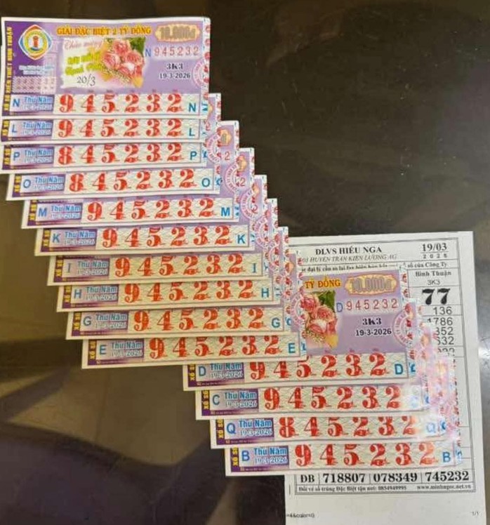 Xổ số miền Nam 20 - 3: Kết quả bất ngờ tại An Giang v&agrave; Vĩnh Long - Ảnh 3.