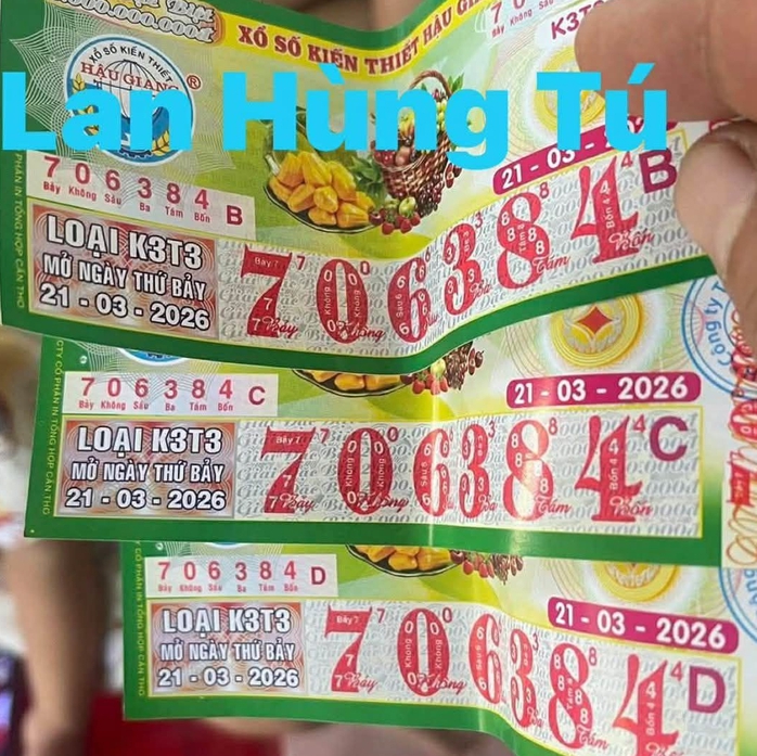 Xổ số miền Nam ngày 22 - 3: Địa điểm trúng giải độc đắc bất ngờ - Ảnh 4. Xổ số miền Nam ngày 22 - 3: Địa điểm trúng giải độc đắc bất ngờ - Ảnh 4.