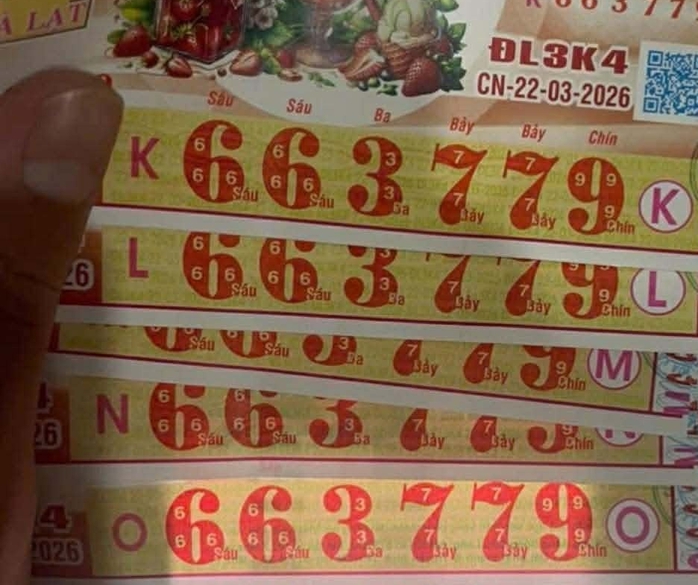 2 giải độc đắc của xổ số miền Nam lộ diện ở Tây Ninh vào sáng 23-3 - Ảnh 3.