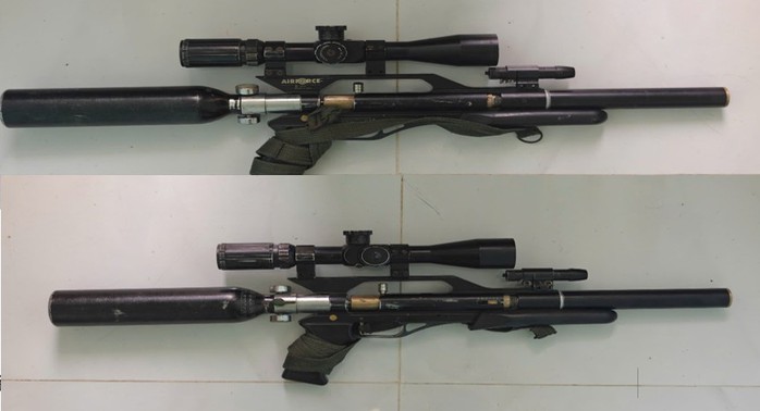 Dùng súng hơi săn chim, thú, 2 người bị khởi tố - Ảnh 1.