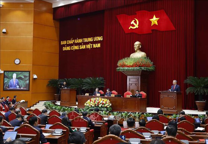 Hình ảnh khai mạc Hội nghị Trung ương 2 - Ảnh 1.