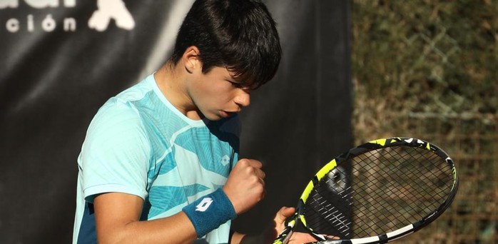 Alcaraz thua trận, gia đình vẫn nhận tin vui - Ảnh 1.