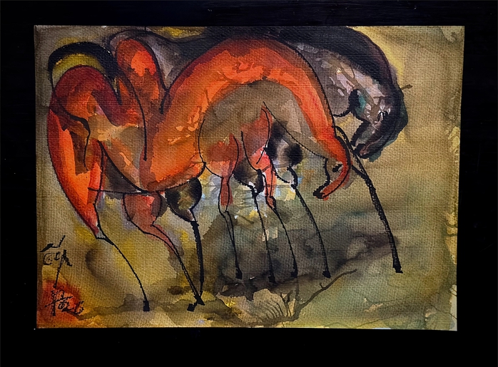 Bước vào một thế giới khác biệt của 300 tác phẩm hội họa về ngựa - Ảnh 1.