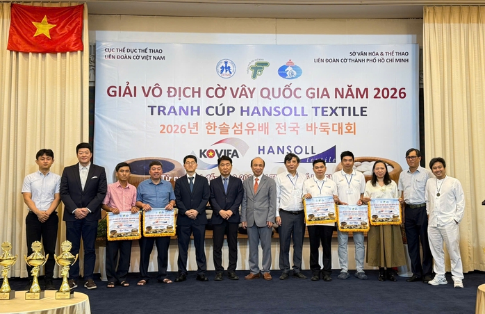 Khai mạc Giải vô địch cờ vây, cờ vây trẻ quốc gia 2026 - Ảnh 1.