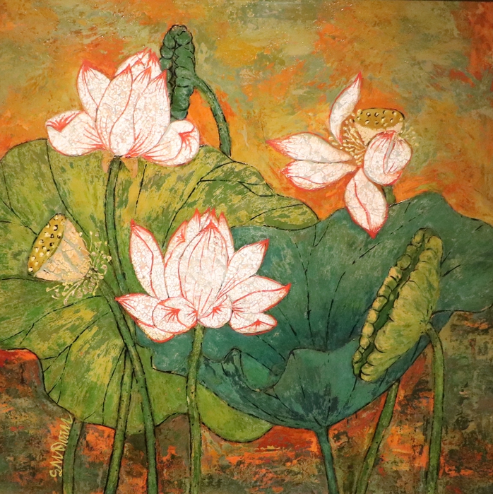 30 năm hội họa của họa sĩ Đoàn Mai Thủy - Ảnh 3. 30 năm hội họa của họa sĩ Đoàn Mai Thủy - Ảnh 3.