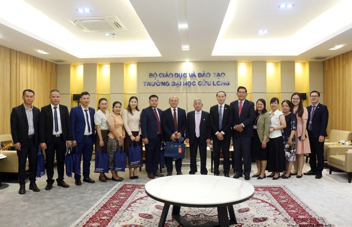 Trường Đại học Cửu Long tăng cường đ&agrave;o tạo nguồn nh&acirc;n lực cho L&agrave;o - Ảnh 4.