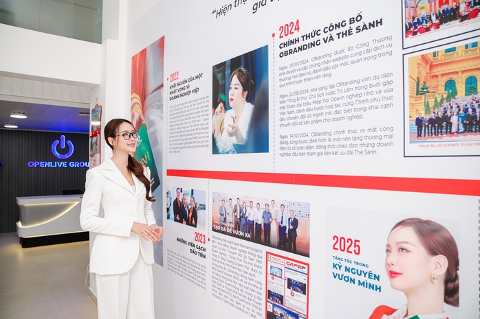 Đại sứ Hoa hậu Bảo Ngọc n&oacute;i về xu hướng c&ocirc;ng nghệ mới OBranding  - Ảnh 2.