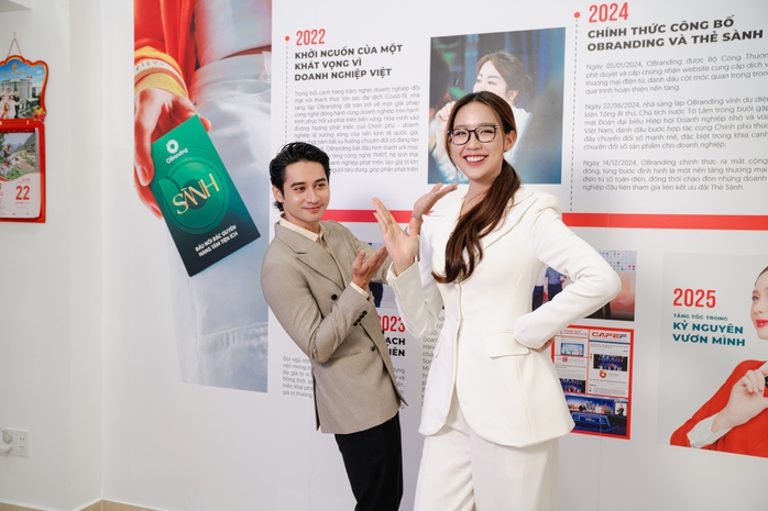 Đại sứ Hoa hậu Bảo Ngọc n&oacute;i về xu hướng c&ocirc;ng nghệ mới OBranding  - Ảnh 1.