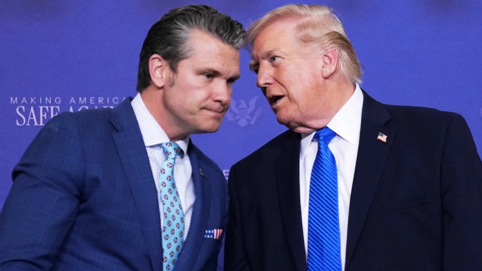 &Ocirc;ng Donald Trump t&igrave;m &ldquo;h&igrave;nh nh&acirc;n thế mạng&rdquo; cho xung đột ở Iran? - Ảnh 1.