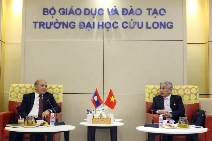 Trường Đại học Cửu Long tăng cường đ&agrave;o tạo nguồn nh&acirc;n lực cho L&agrave;o - Ảnh 2.