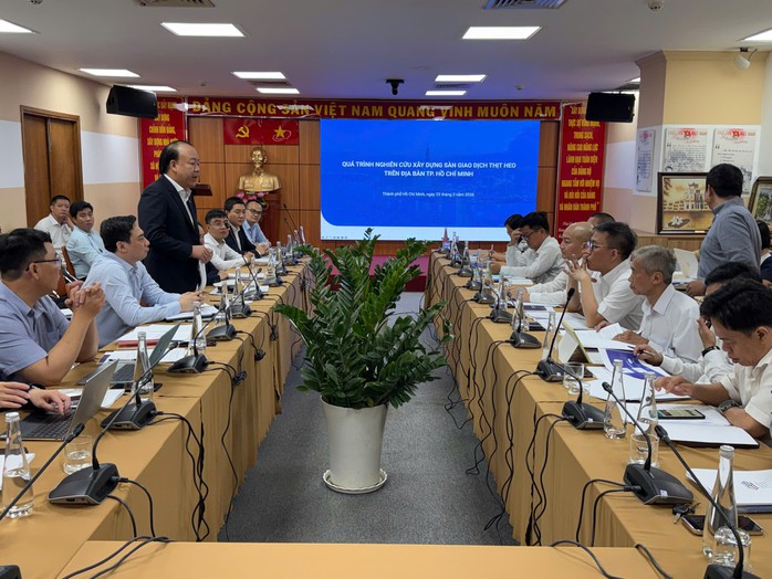 Th&iacute; điểm s&agrave;n giao dịch thịt heo - Ảnh 1.