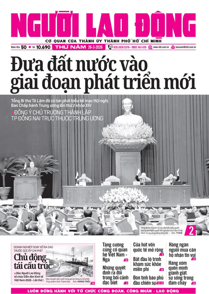 B&aacute;o in ng&agrave;y 26-3: H&agrave;ng ng&agrave;n người mua căn hộ nhận tin vui - Ảnh 1.